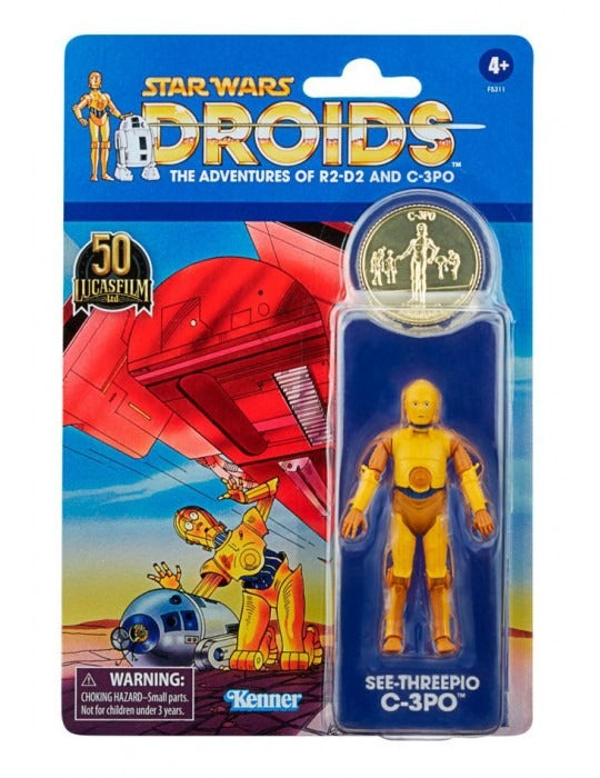 Star Wars Droids C3PO Aventuras de R2D2 Y C3PO Kenner