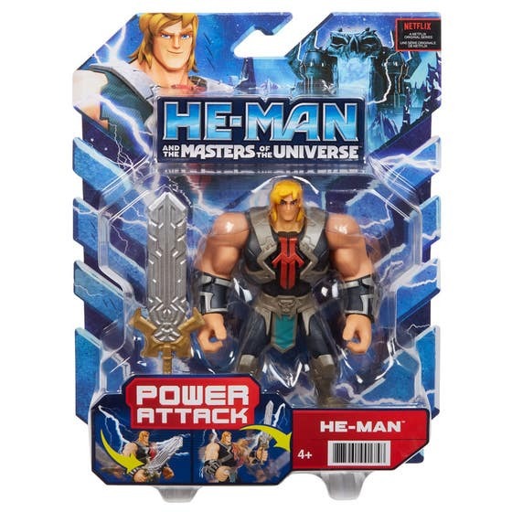 He-Man MOTU Power Attack He-Man Mattel