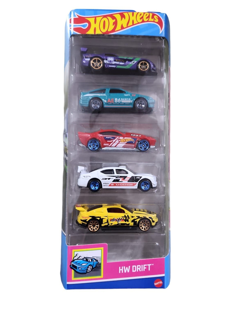 Hot Wheels 5 Pack HW Drift HLY75