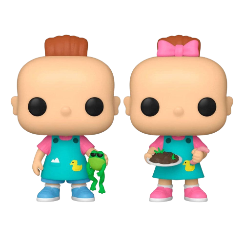 Funko Pop 2 Pack Nickelodeon Rugrats Phil &amp; Lil Deville Rugrats