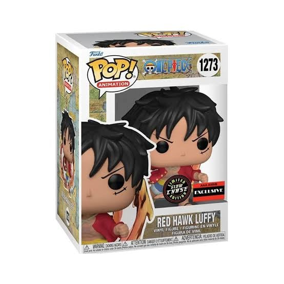 Funko Pop One Piece Red Hawk Luffy AAA 1273 CHASE