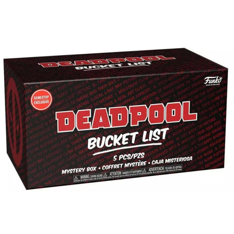 Funko Mystery Box Deadpool Bucket List 5 Pcs