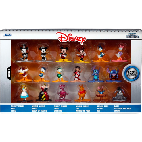 Set Personajes Disney Nano Metalfigs Serie 1 Jada Toys