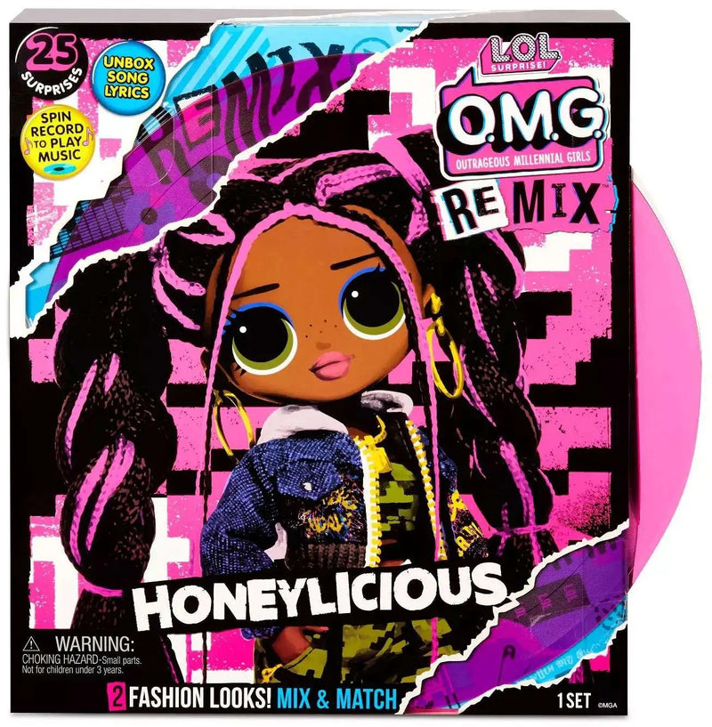 Lol Omg Remix Honeylicious Mu?eca 25 Sorpresas