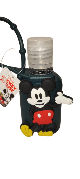 Gel antibacterial con funda de Mickey y Minnie Silicon