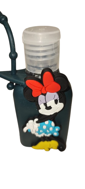 Gel antibacterial con funda de Mickey y Minnie Silicon