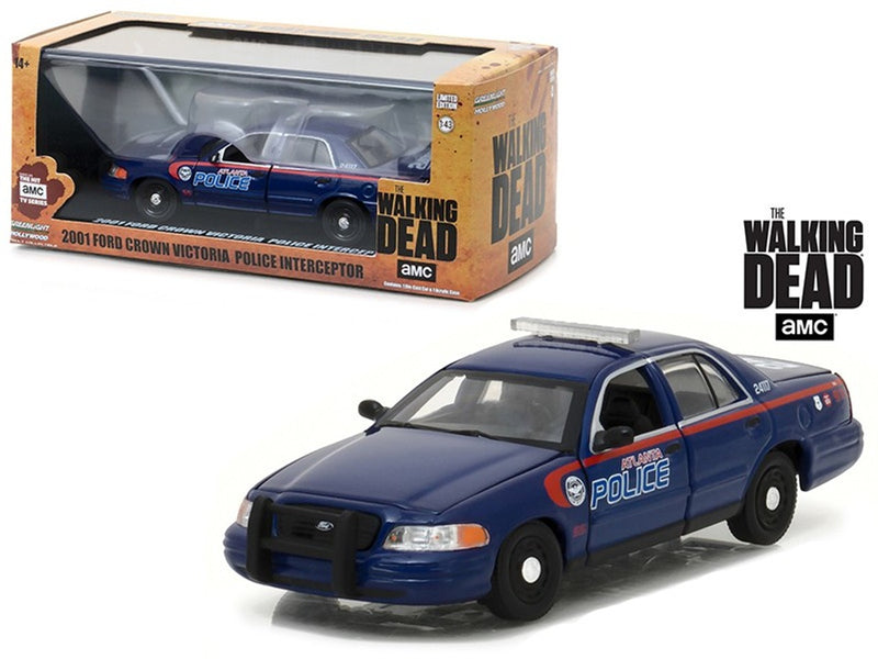 Twd 2001 Ford Crown Victoria Police Interceptor 1:43