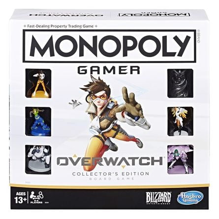 Hasbro Monopoly Gamer Overwatch Collector`s Edition