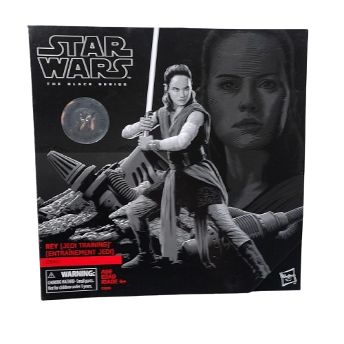 Star Wars Black Series 6  Rey Jedi Training Diorama