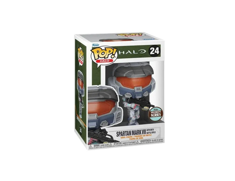 Funko Pop Halo Spartan Mark VII With BR75 Battle Riffle 24