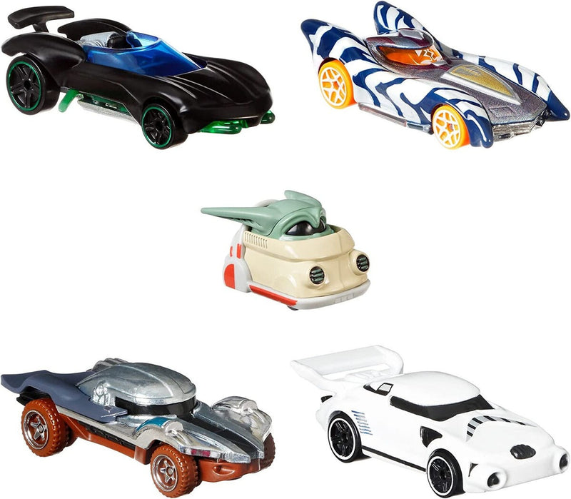 Hot Wheels Disney Star Wars The Mandalorian Set coleccionable 5 autos