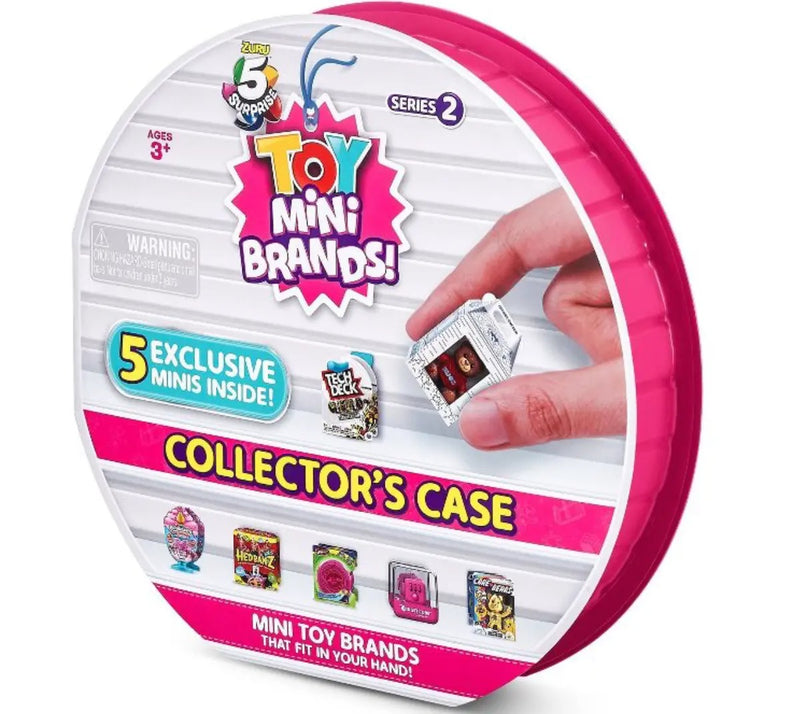 Zuru Mini Brands Toy 5 surprise Series 2 Collectors Case