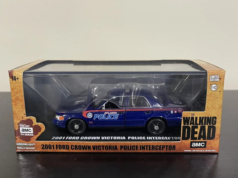 Twd 2001 Ford Crown Victoria Police Interceptor 1:43