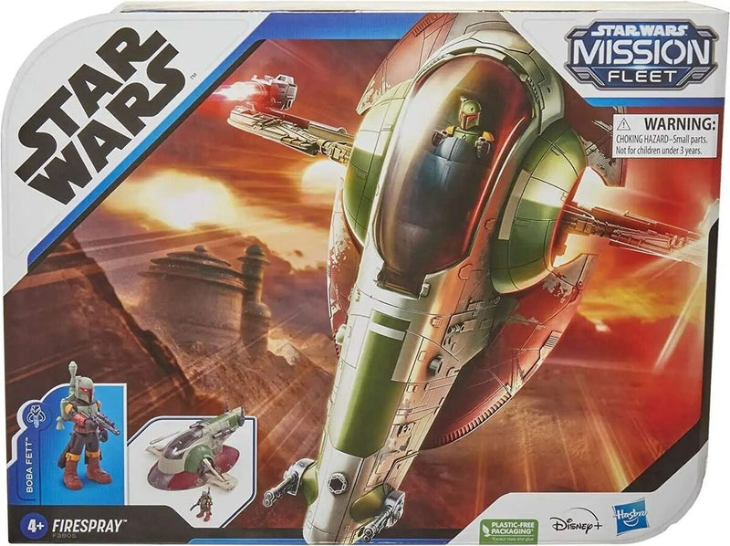 Hasbro Star Wars Mission Fleet Nave Boba Fett Firespray