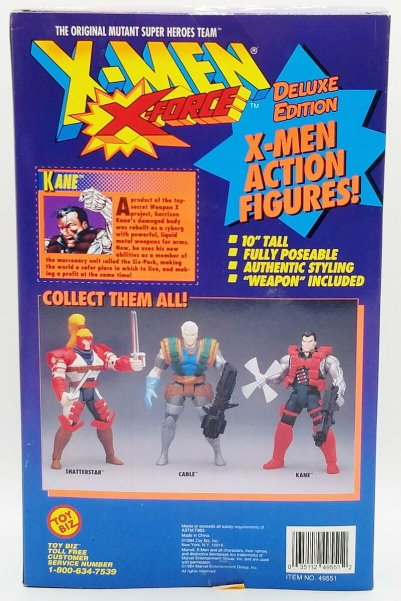 Toy Biz Kane Marvel Universe X-MEN 12 pulg. Increibles