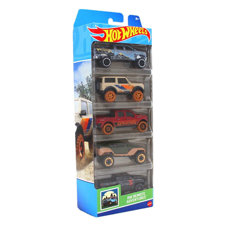 Hot Wheels 5 Pack HW Remote Adventures HLY74