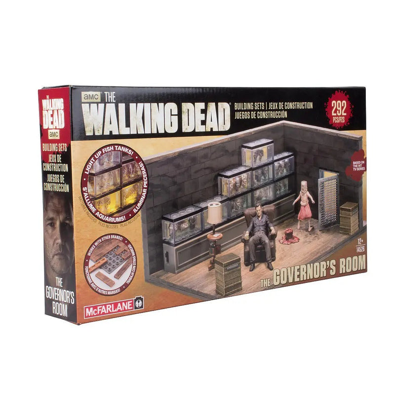 The Walking Dead The Governor Room 292 Pcs McFarlane Toys