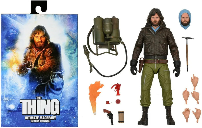 The Thing Ultimate Macready (Station Survival) NECA