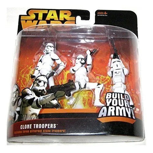 Star Wars Revenge Sith 3 Pack Clone Troopers Figura