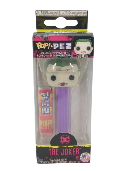 Dispensador de Dulce PEZ Pop Joker Suicide Squad