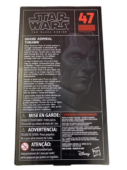 Star Wars Black Series 6  Admiral Thrawn