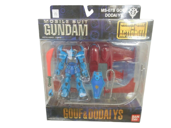 Mobile Suit In Action MS-07B Gouf Dodai YS Gundam Bandai