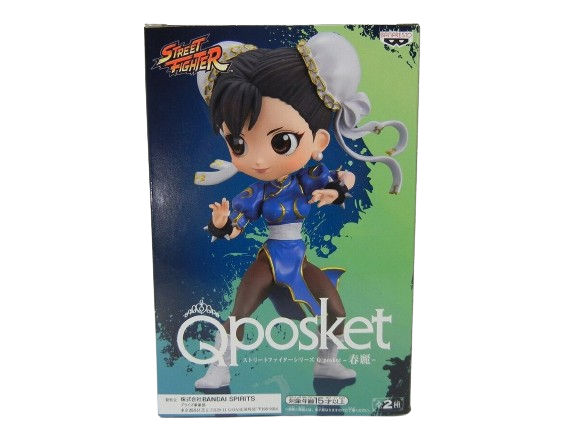 Street Fighter Chun Li Qposket Azul Bandai