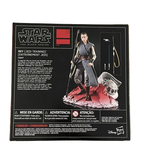 Star Wars Black Series 6  Rey Jedi Training Diorama