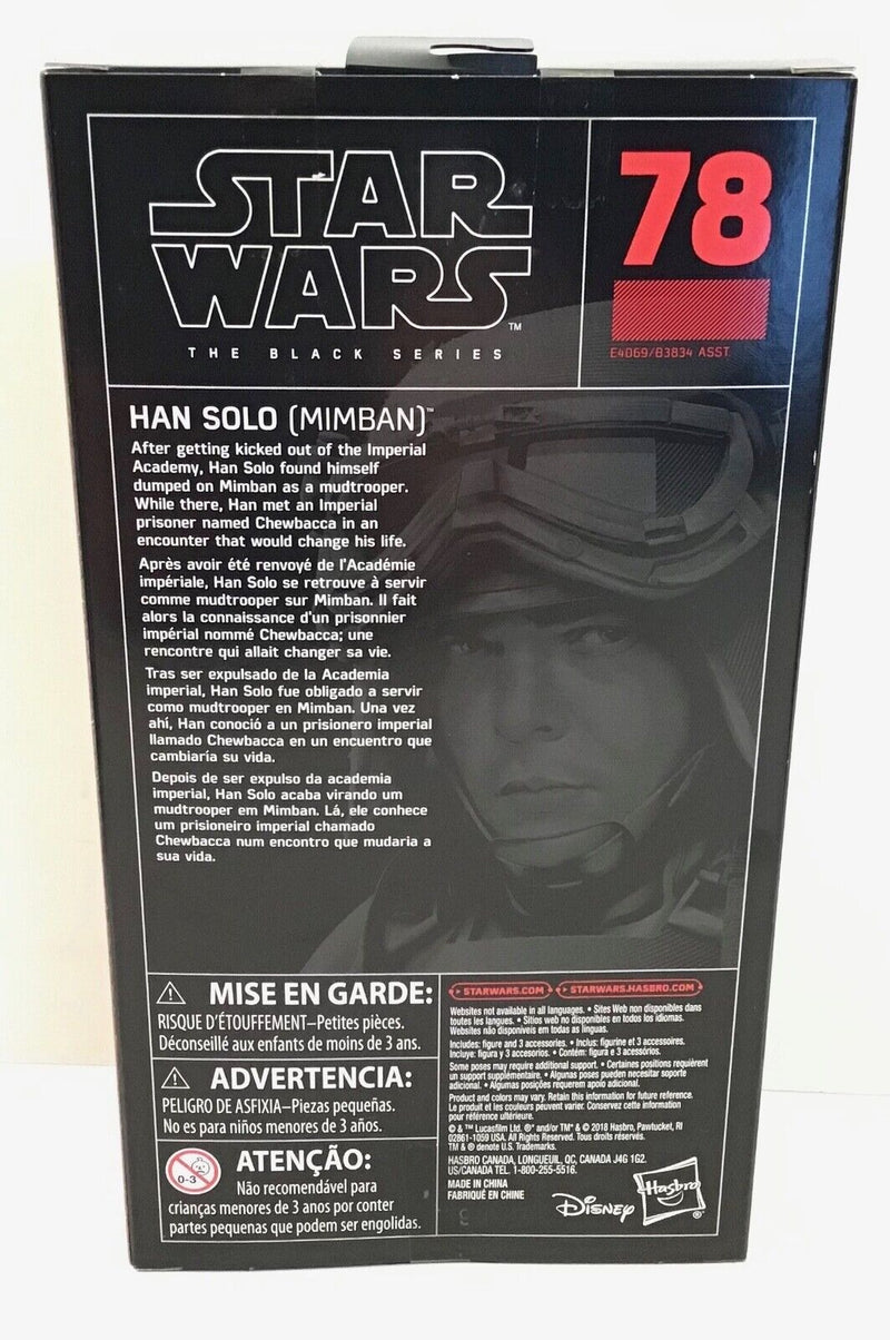 Star Wars Black Series 6  Han Solo Mimban