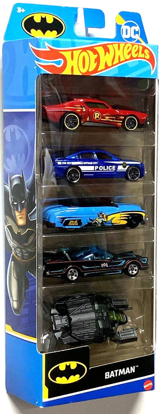 Hot Wheels 5 Pack Batman HLY68