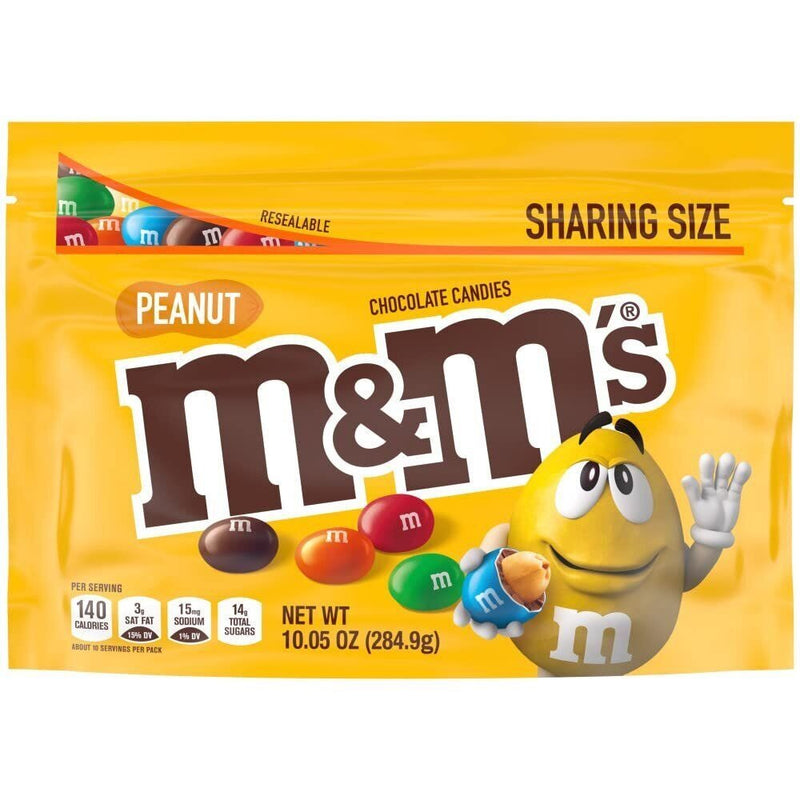 M&M Chocolate Confitado Cacahuate 284 gr Resellable