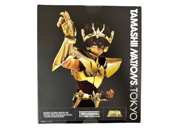 Caballeros del Zodiaco Sain Cloth Myth Ex Pegasus Seiya (New Bronze Cloth) Golden Limited Edition