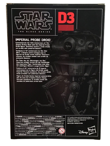 Star Wars Black Series 6  Imperial Probe Droid