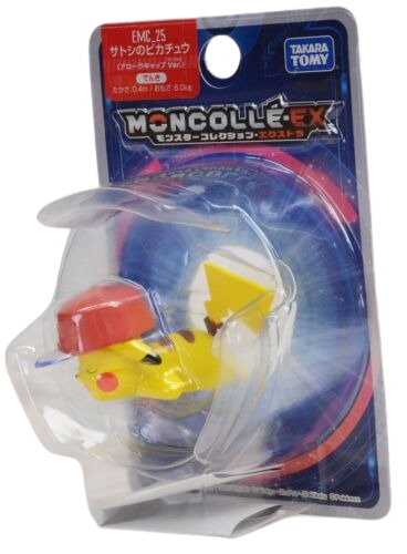 Moncolle-Ex Pokemon Pikachu con Gorra de Ash Takara Tomy