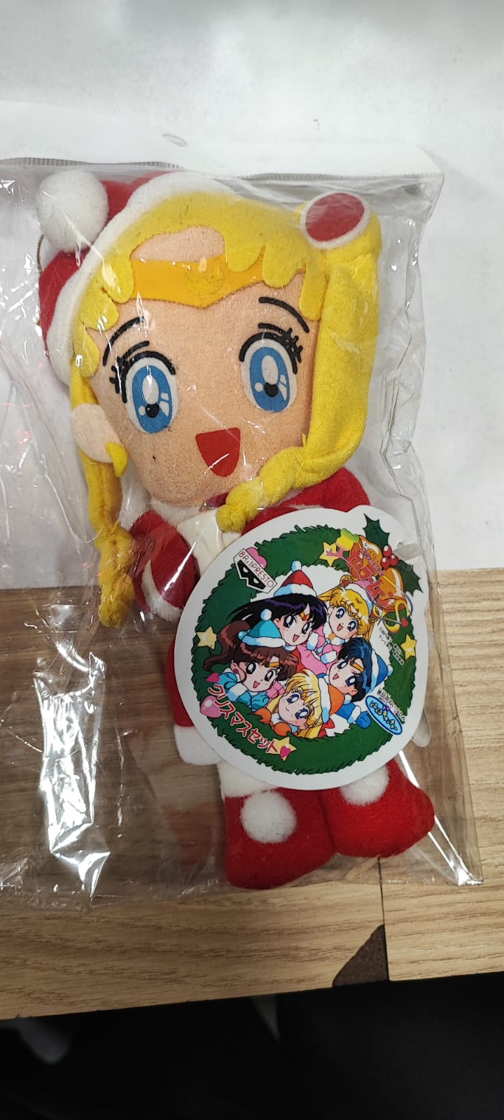 Peluche Sailor Moon Navidad Banpresto