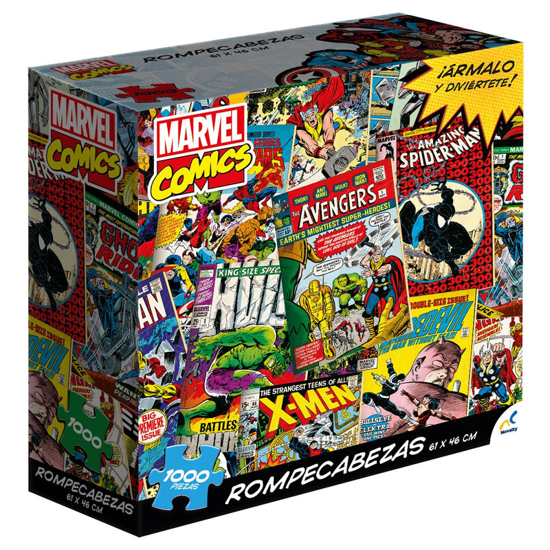 Marvel Comics Rompecabezas Retro 1000 Piezas