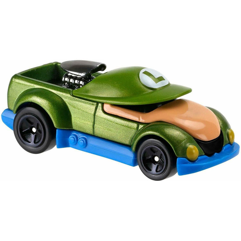 Hot Wheels LUIGI Super Mario Auto Mattel