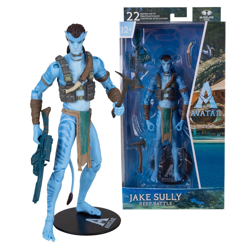 McFarlane Figura de Accion: Disney Avatar Way of Water - Jake Sully Reef