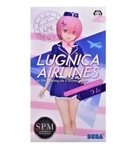 Re:Zero Starting Life Ram Aeromoza Lugnica Airlines SEGA