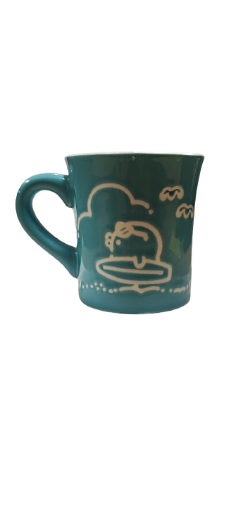 Taza Yunomi Azul Kanahei