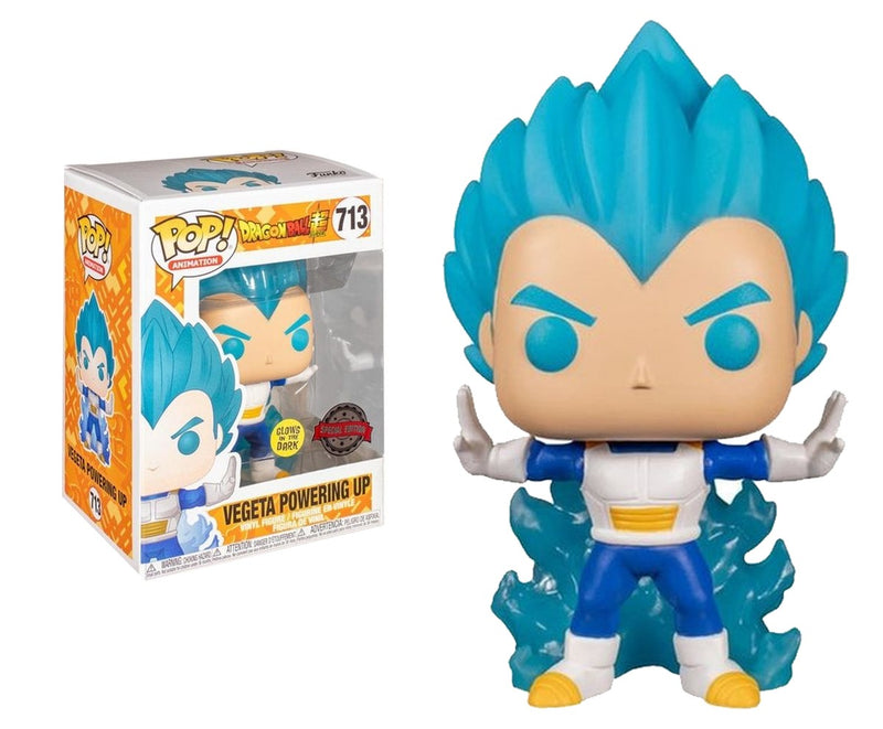 Funko Pop Dragon Ball Super Vegeta Powering up Glow 713