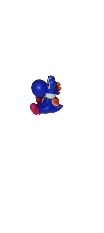 Super Mario Figura Miniatura Yoshi Azul